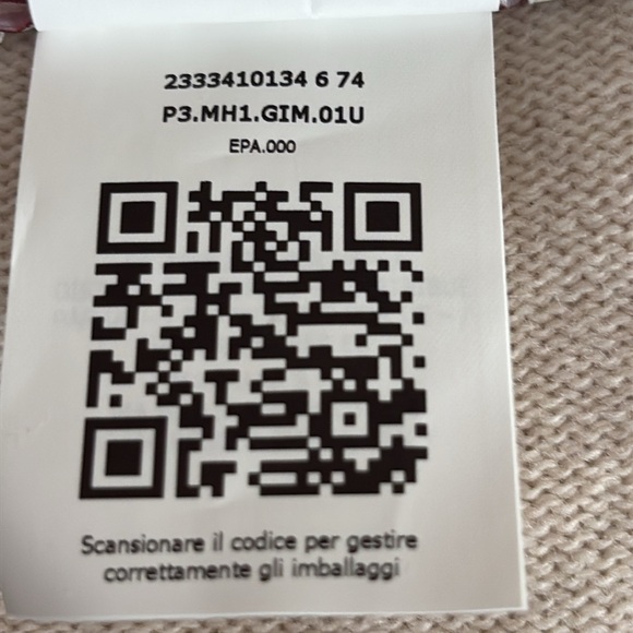 MaxMara Pure New Wool Cardigan Sweater in Beige - Size Large (measured) - Picture 8 of 9